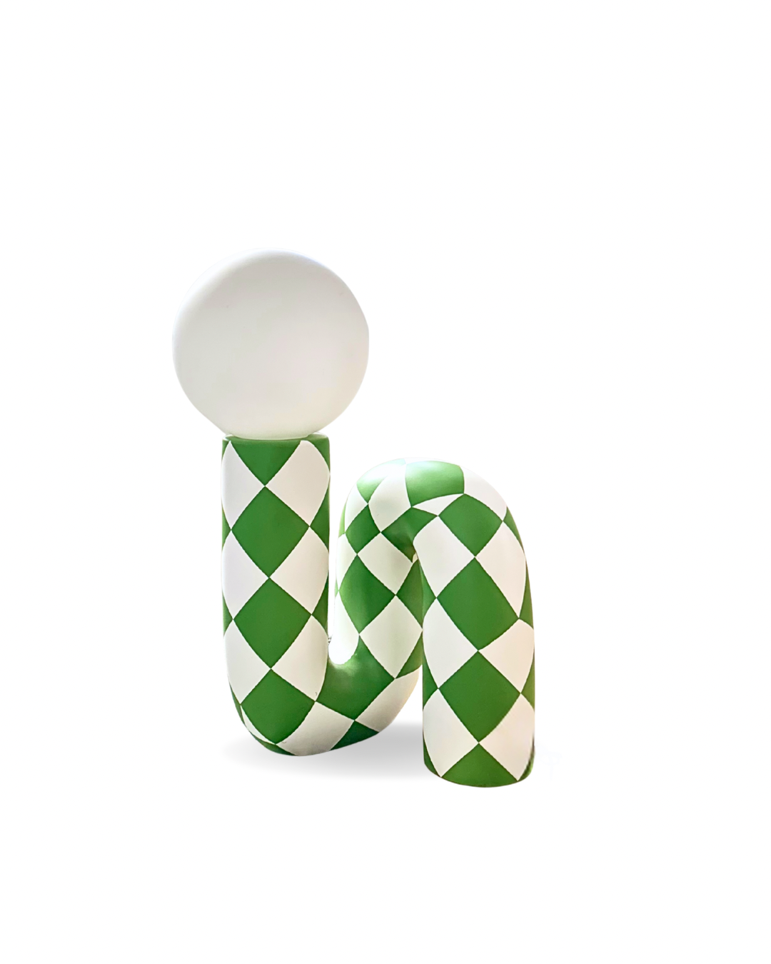 The Checkered Wiggle Lamp