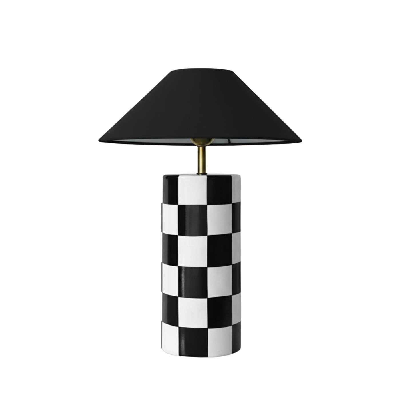 The Organic Checkered Lamp