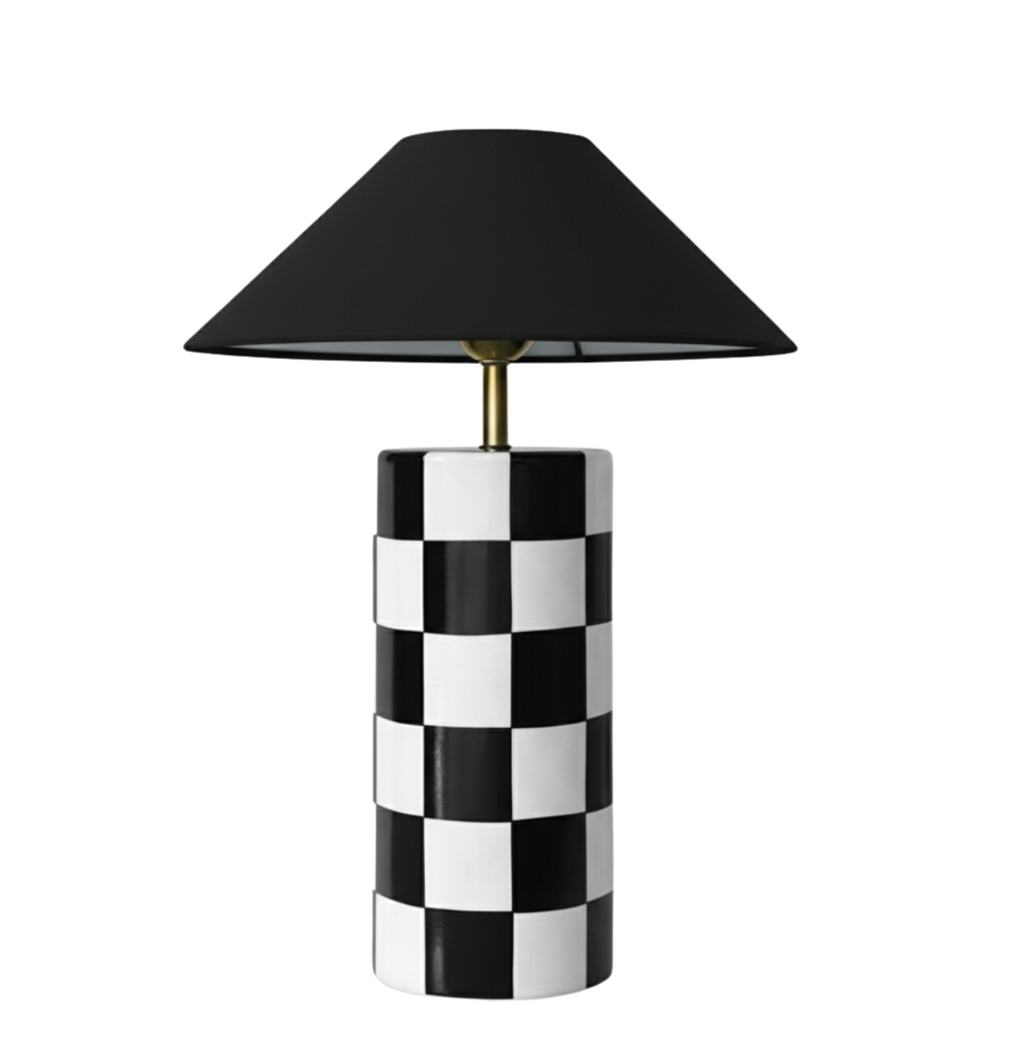 The Organic Checkered Lamp