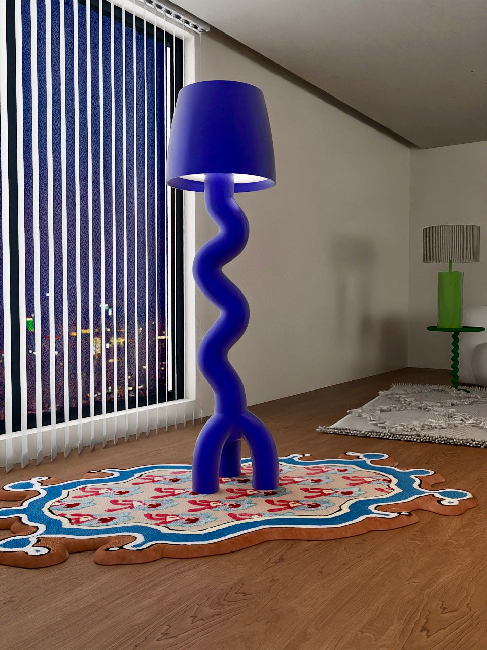 The Sleek Wave Floor lamp