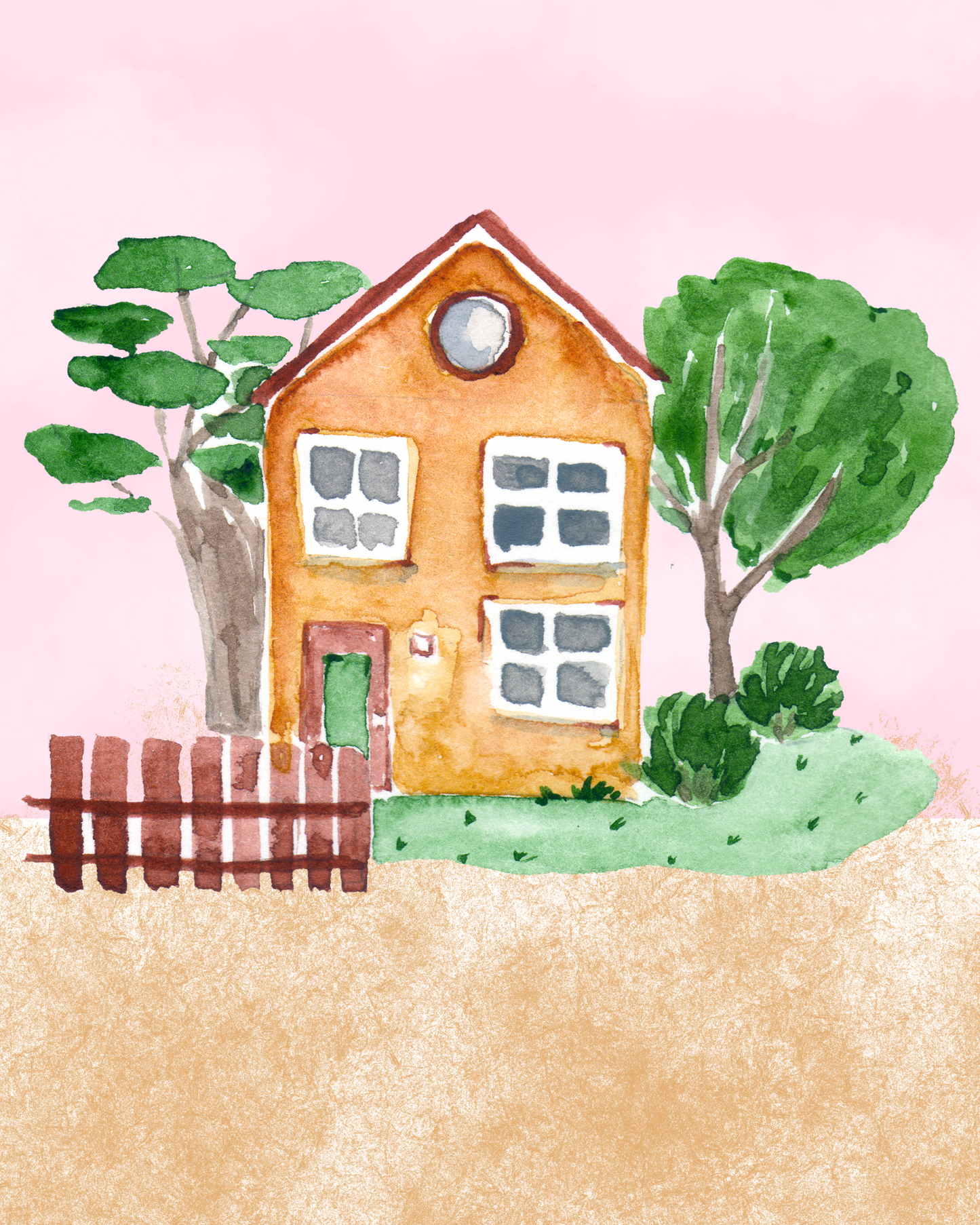 The summer home- Wallart