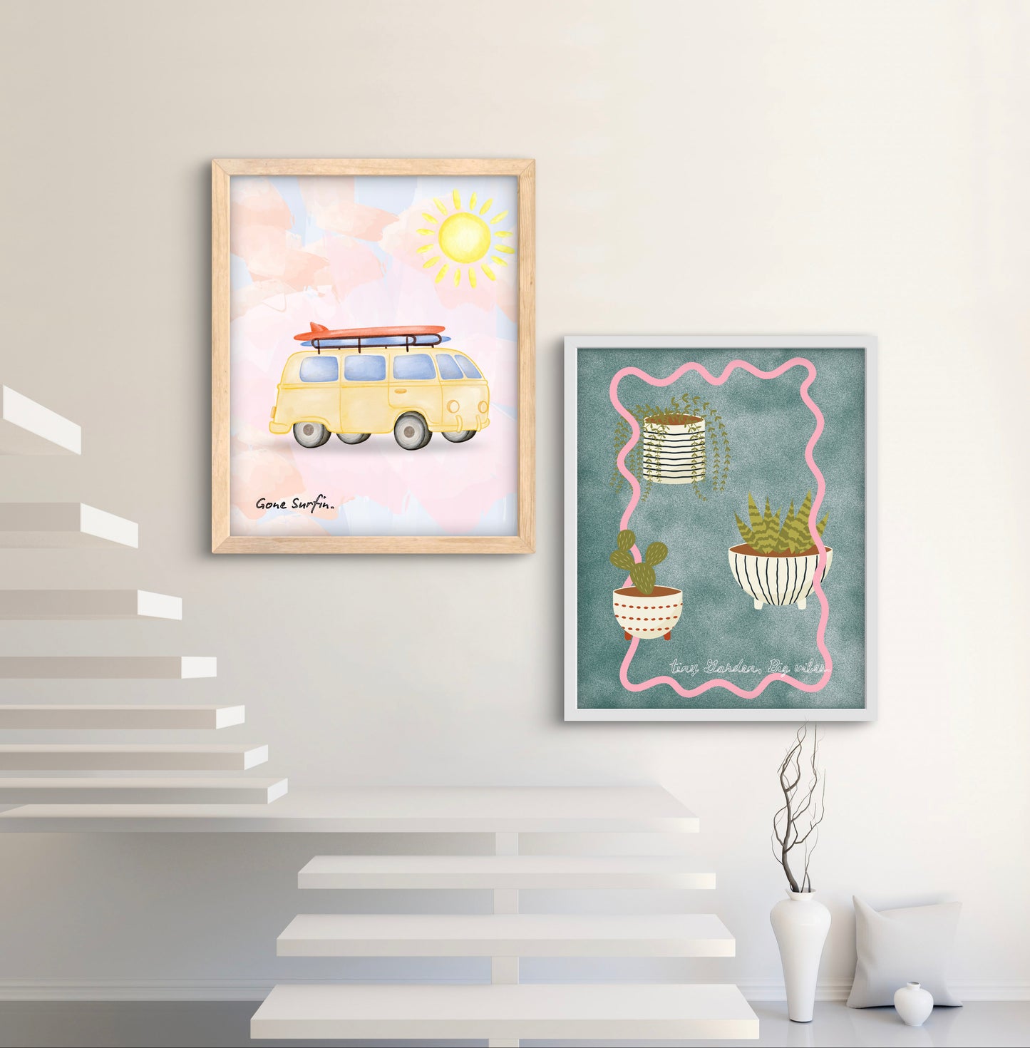 Gone Surfin’! Wall art