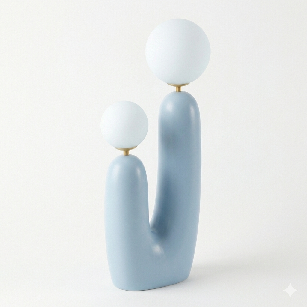 The Smooth Fork Floor Lamp