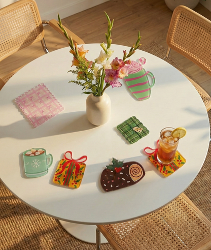 Gelato Coasters — Winter Edition