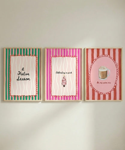 A Festive Season limited edition Wall-art