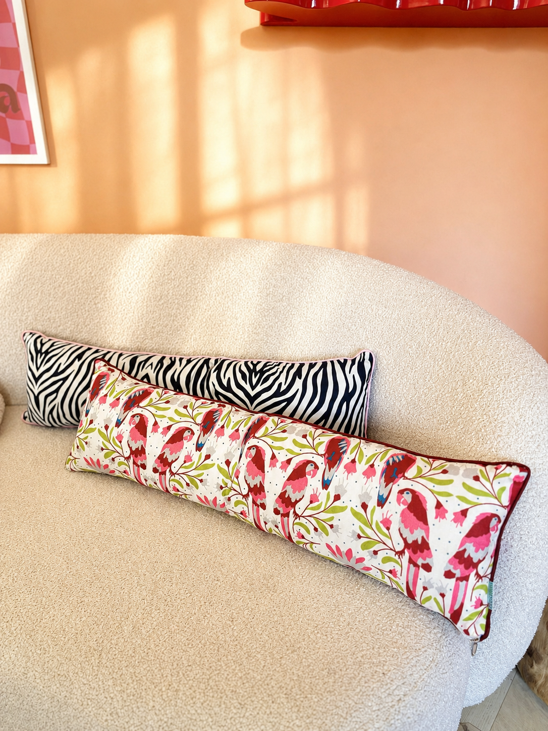 Morning Paradise- Statement Lumbar Pillow