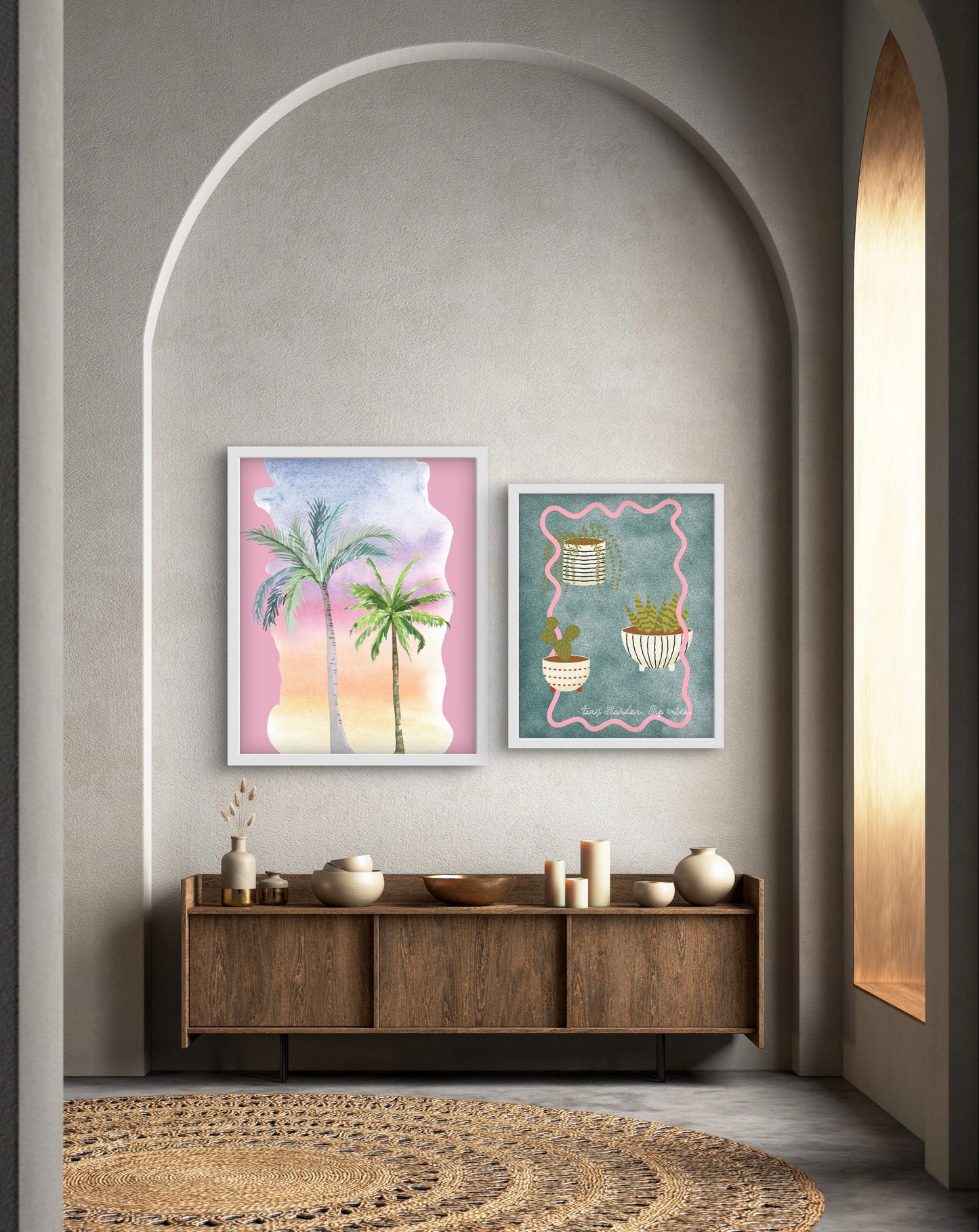 Tiny garden, big vibes- Wallart!