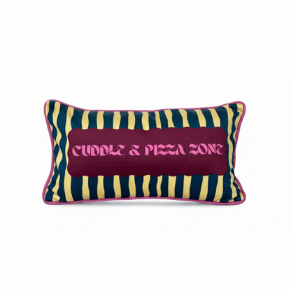 Cuddle & Pizza Zone Pillow
