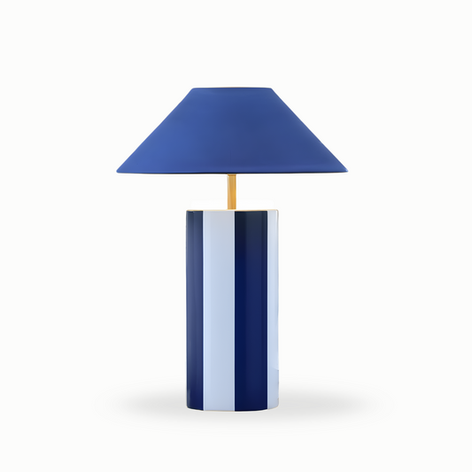 The Organic Striped Lamp