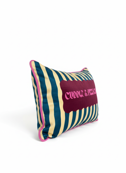 Cuddle & Pizza Zone Pillow