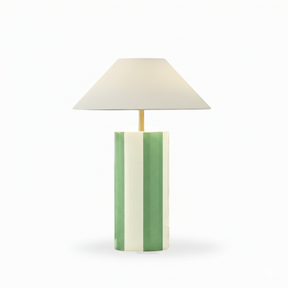 The Organic Striped Lamp