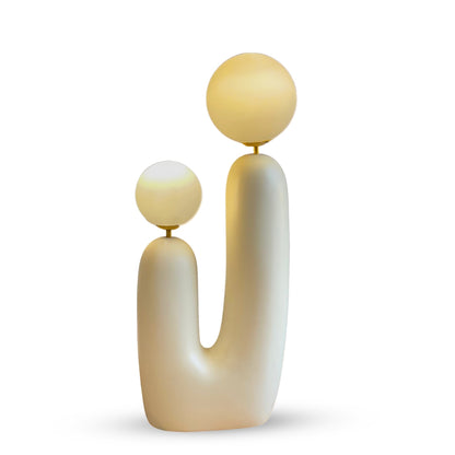 The Smooth Fork Floor Lamp