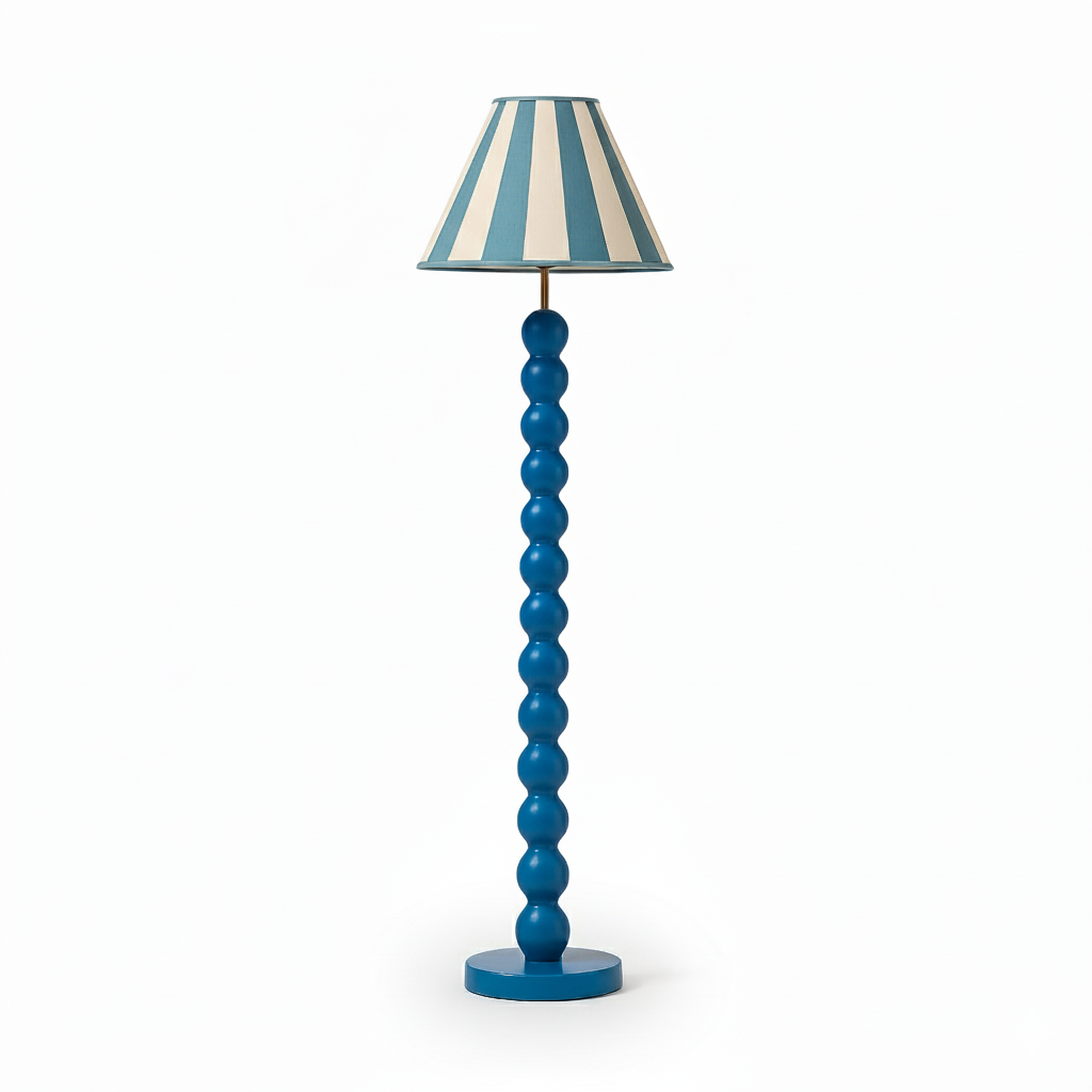 Blue Floor Lamp 