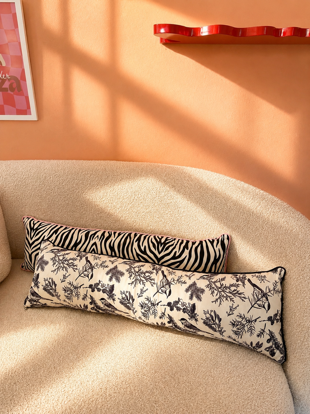 The vintage garden- statement lumbar pillow