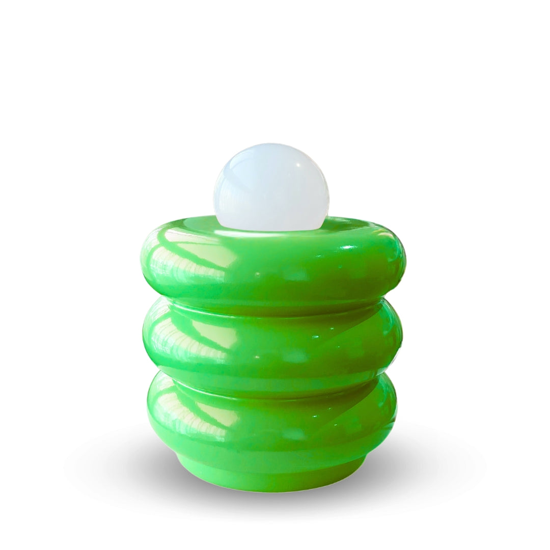 Green Bubbly Desk Lamp