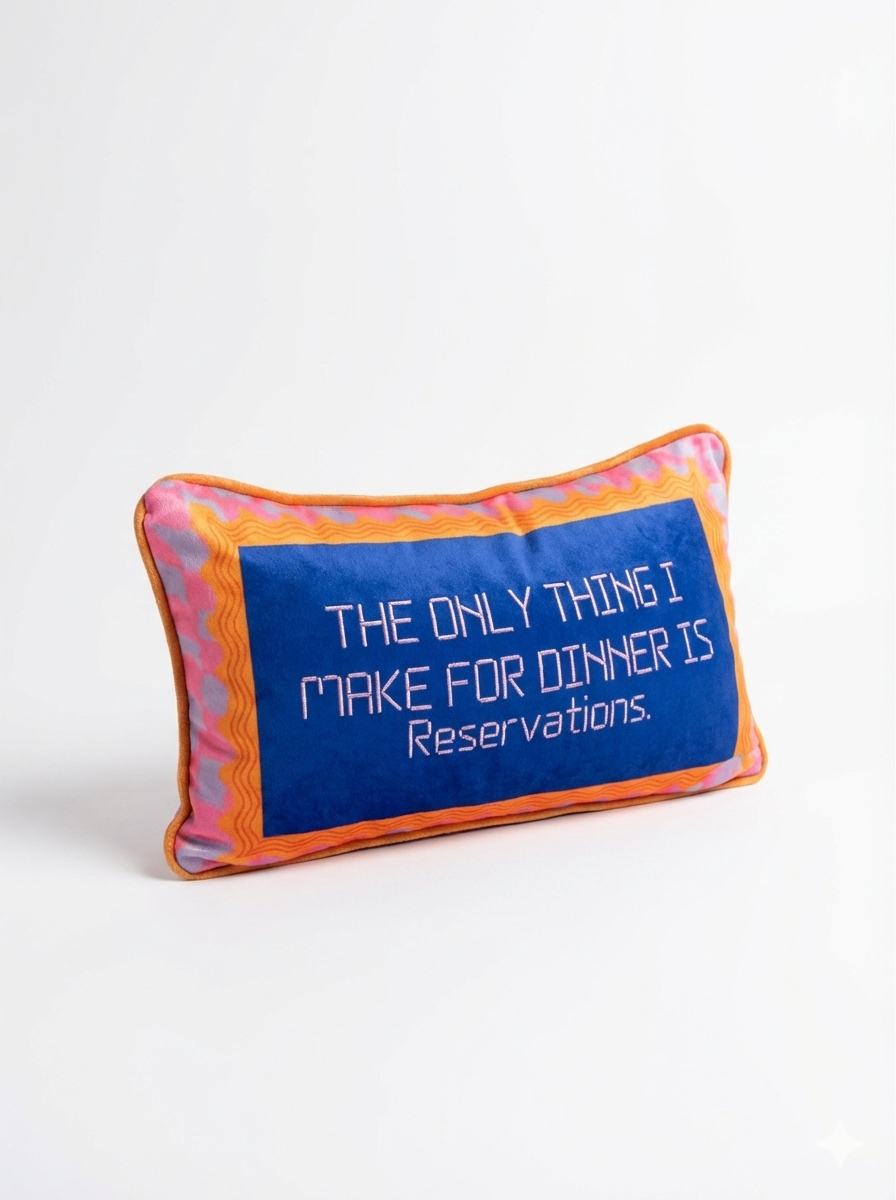 The Only Thing I Make For Dinner- Pillow