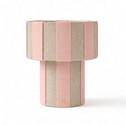 Whisper Mini Stripe Lamp- The Tanned