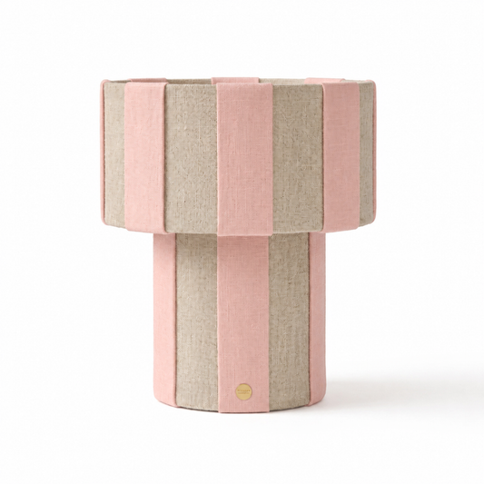 Whisper Mini Stripe Lamp- The Tanned