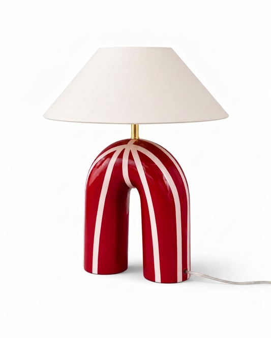 “YOU” striped lamp