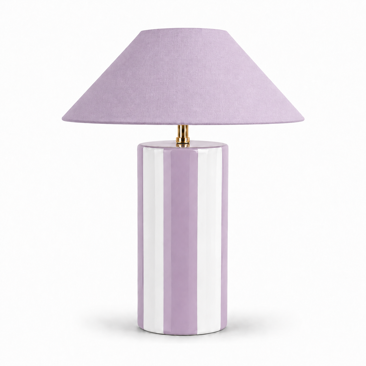 The Organic Striped Lamp
