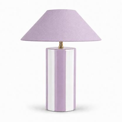 The Organic Striped Lamp